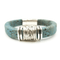 Blue Cork Bead Bracelet